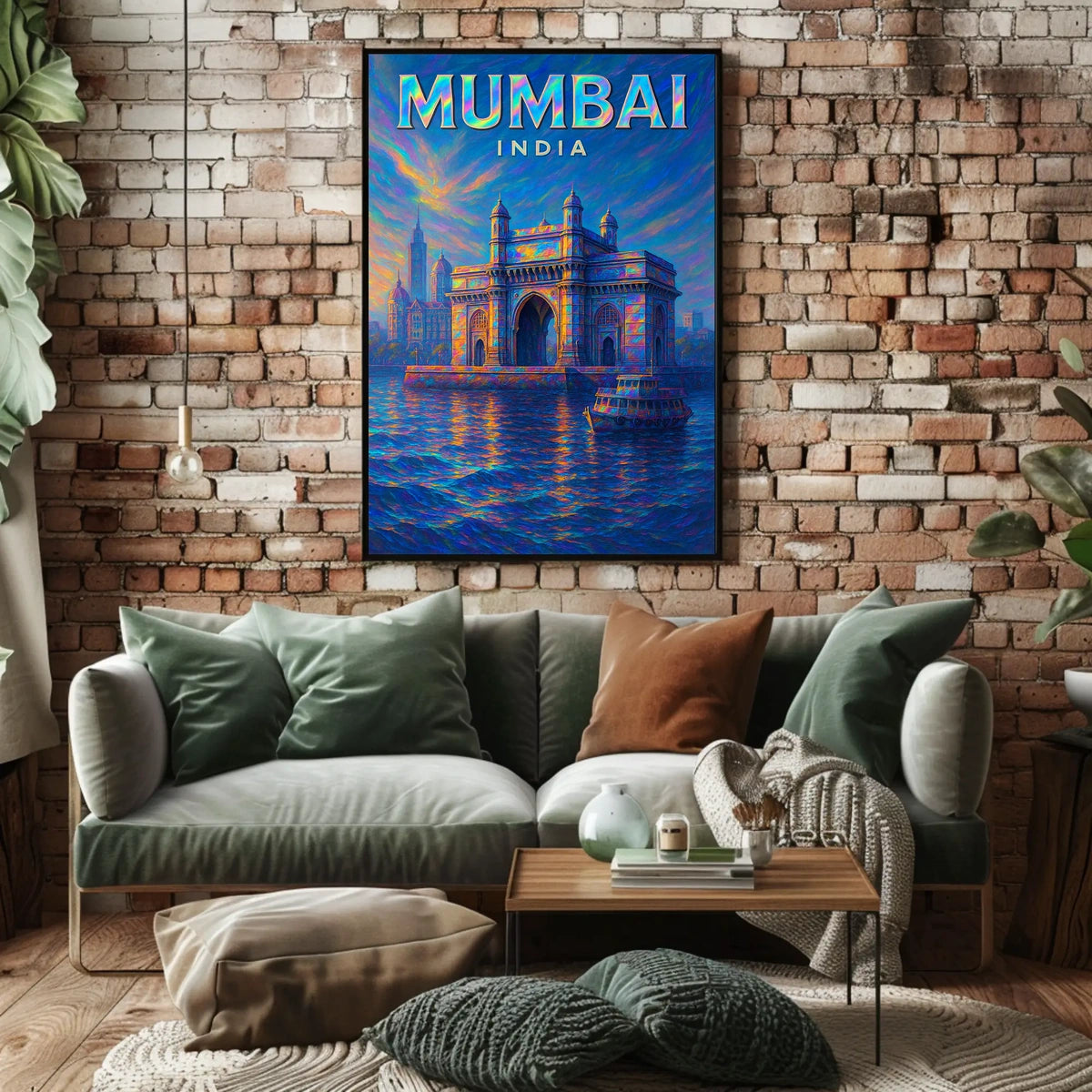 MumbaiS Iconic Gateway Poster