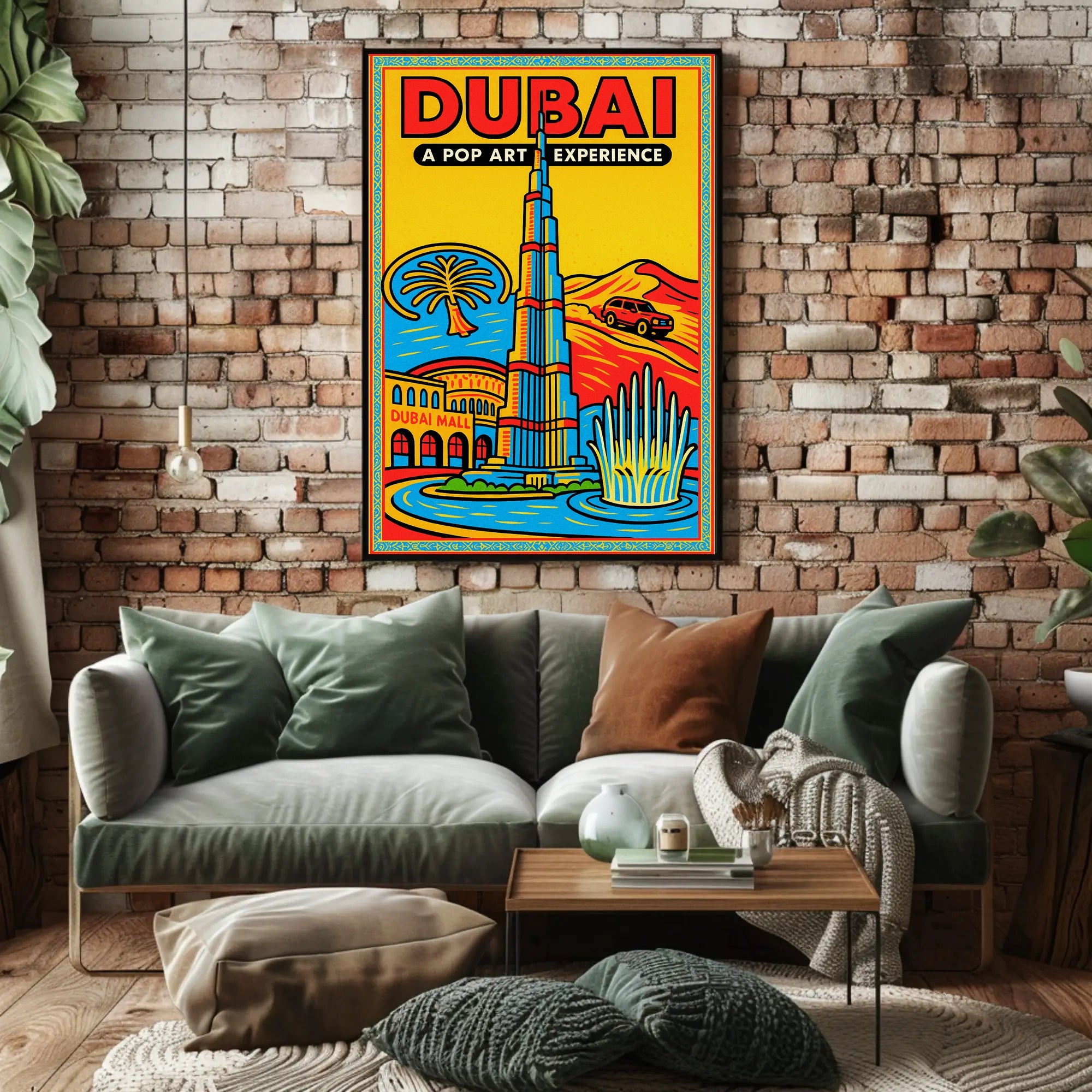 Dubai A Pop Art Experience Poster