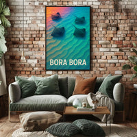 Bora Bora Serenity Poster