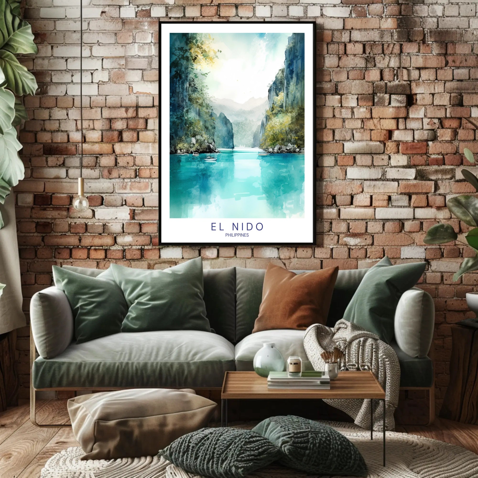 El Nido Tranquility Poster PosterGoat