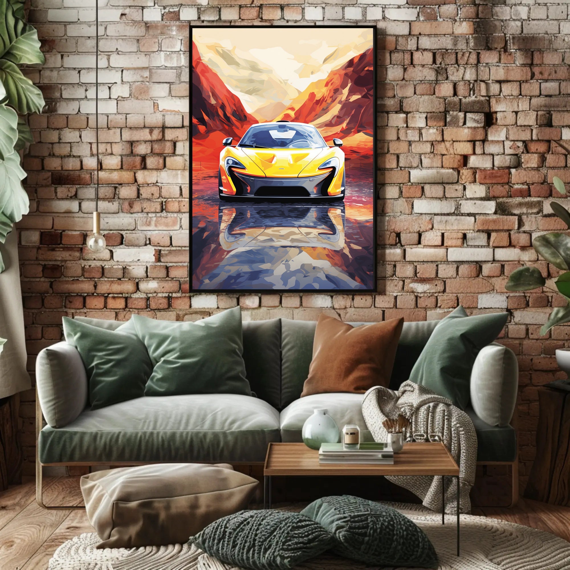 Vibrant Velocity Poster PosterGoat
