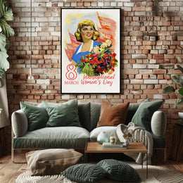 International Women's Day Unity Political or Propaganda Poster