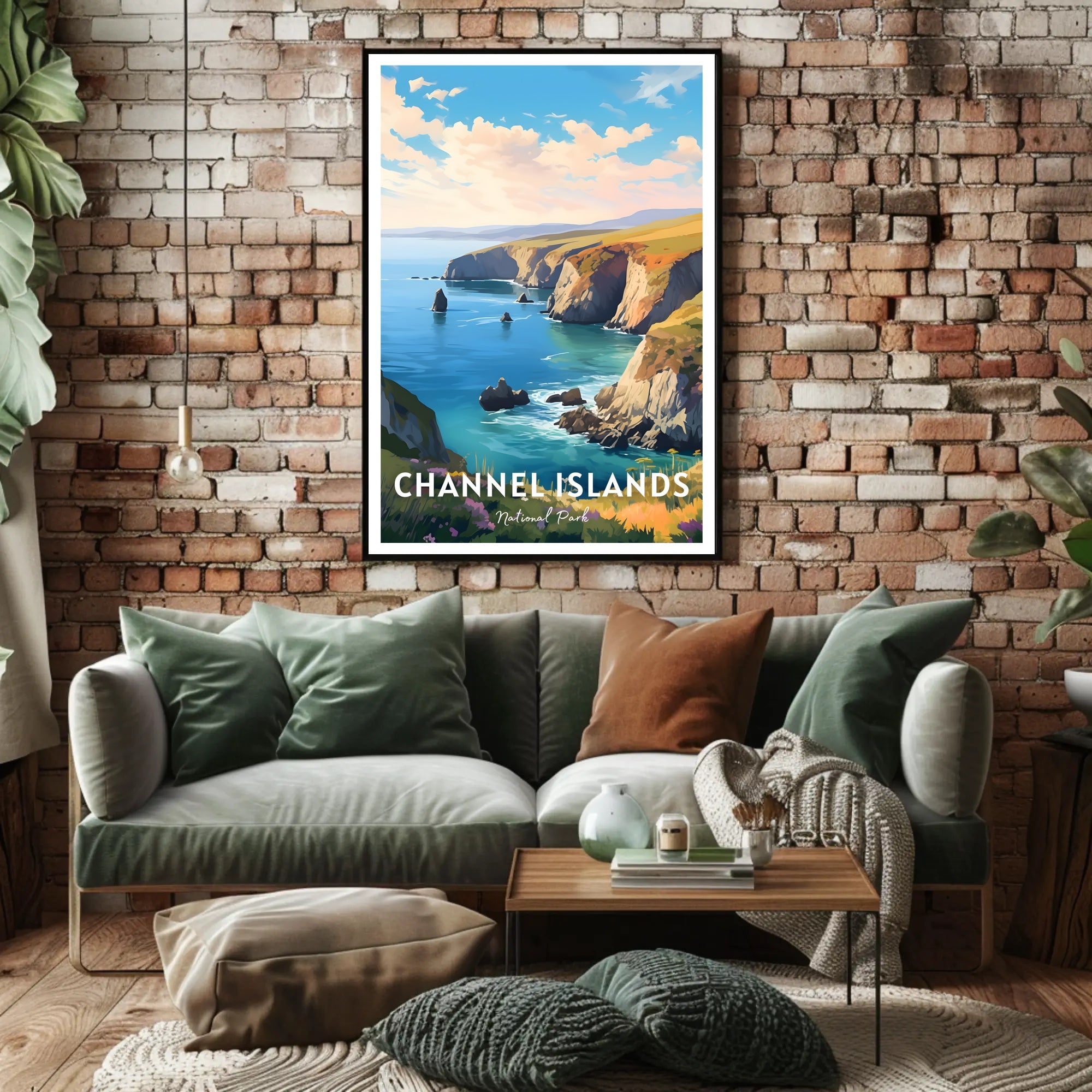 Channel Islands Scenic Beauty National Park Poster