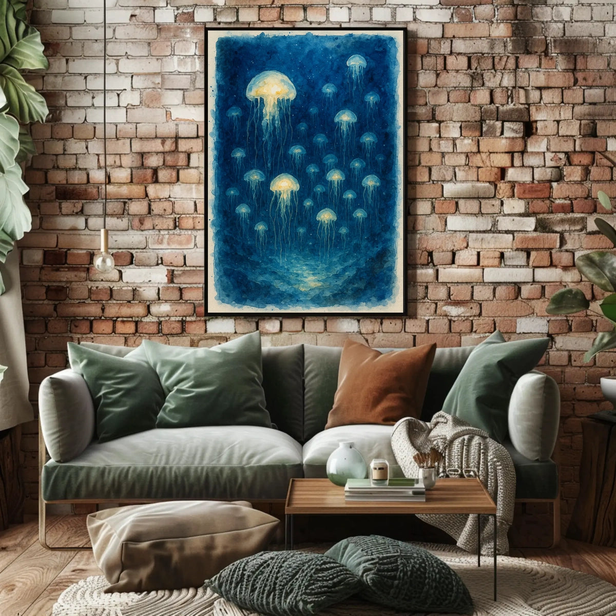 Ethereal Jellyfish Poster