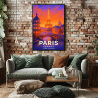 Paris - Ville Lumière Poster PosterGoat