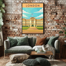 Iconic London Landmark Poster