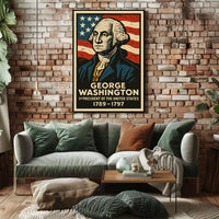 George Washington 1st President Poster