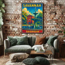 Savannah, Georgia Poster