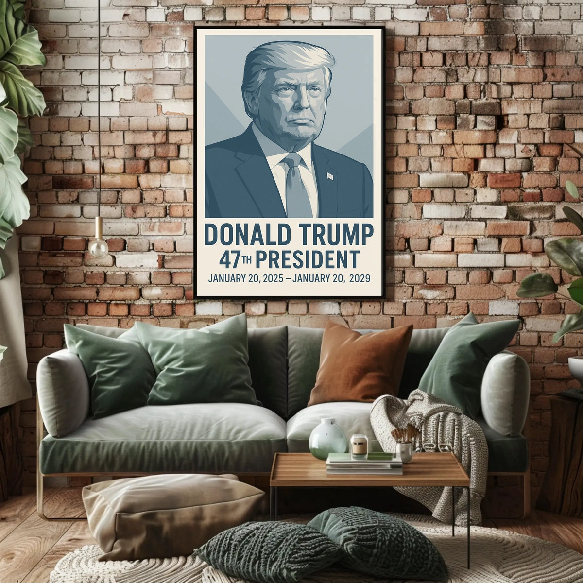 Donald Trump 47th President Poster