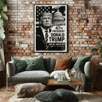 Donald Trump The Resolute Patriot Poster