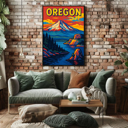 Oregon Adventure Poster