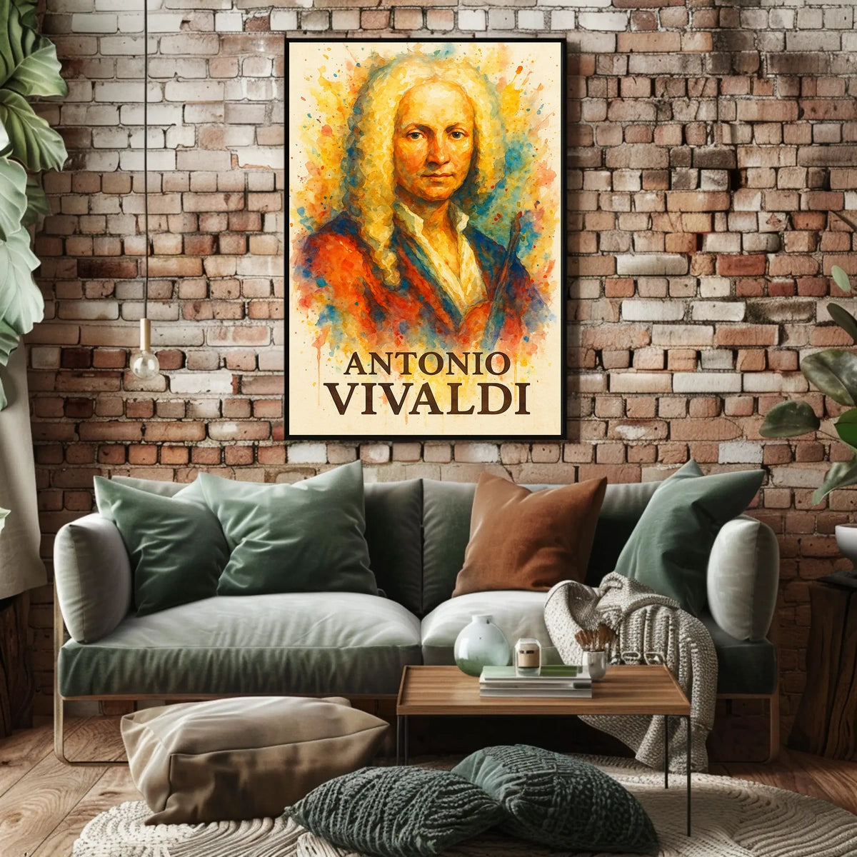 Antonio Vivaldi Poster