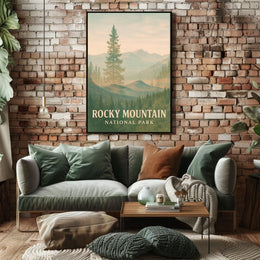 Rocky Mountain National Park Poster
