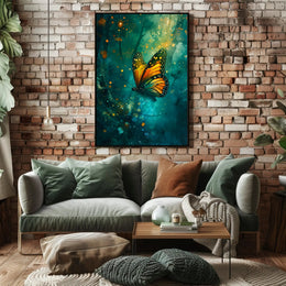 Enchanting Butterfly Scene in Fantasy or Mythology Poster