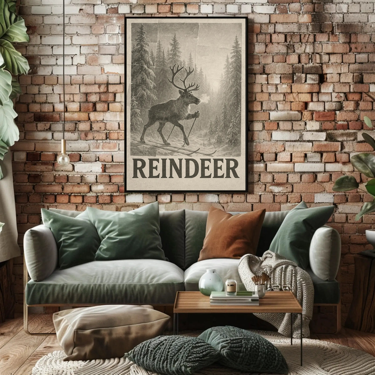 Reindeer Adventure Poster