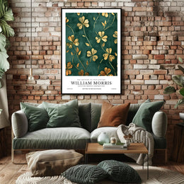 William Morris Cotton Prints Exhibition Poster