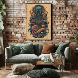 The Enigma of the Deep Wall Art Poster Print PosterGoat
