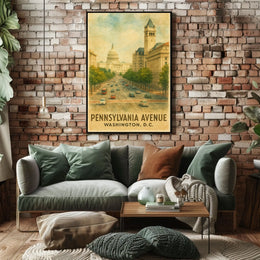Pennsylvania Avenue Washington, D.C Poster