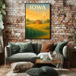 Iowa Countryside Poster