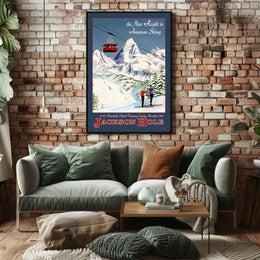Jackson Hole The New Height in American Skiing Poster