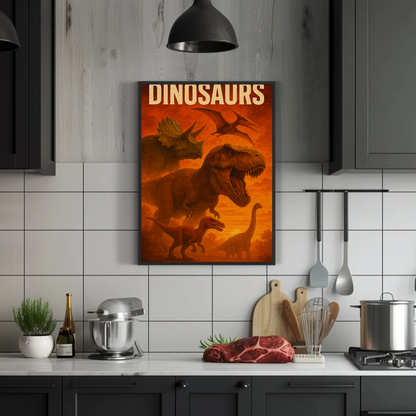 Dinosaurs Movie Poster 1 Vintage Poster