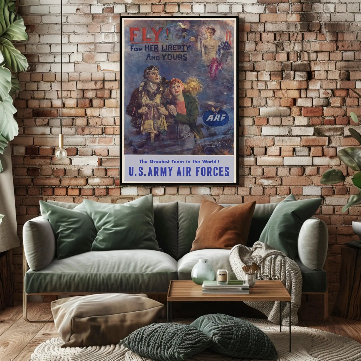 Vibrant Abstract Canvas: Unique Artistic Poster