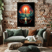 Cosmic Tower Poster