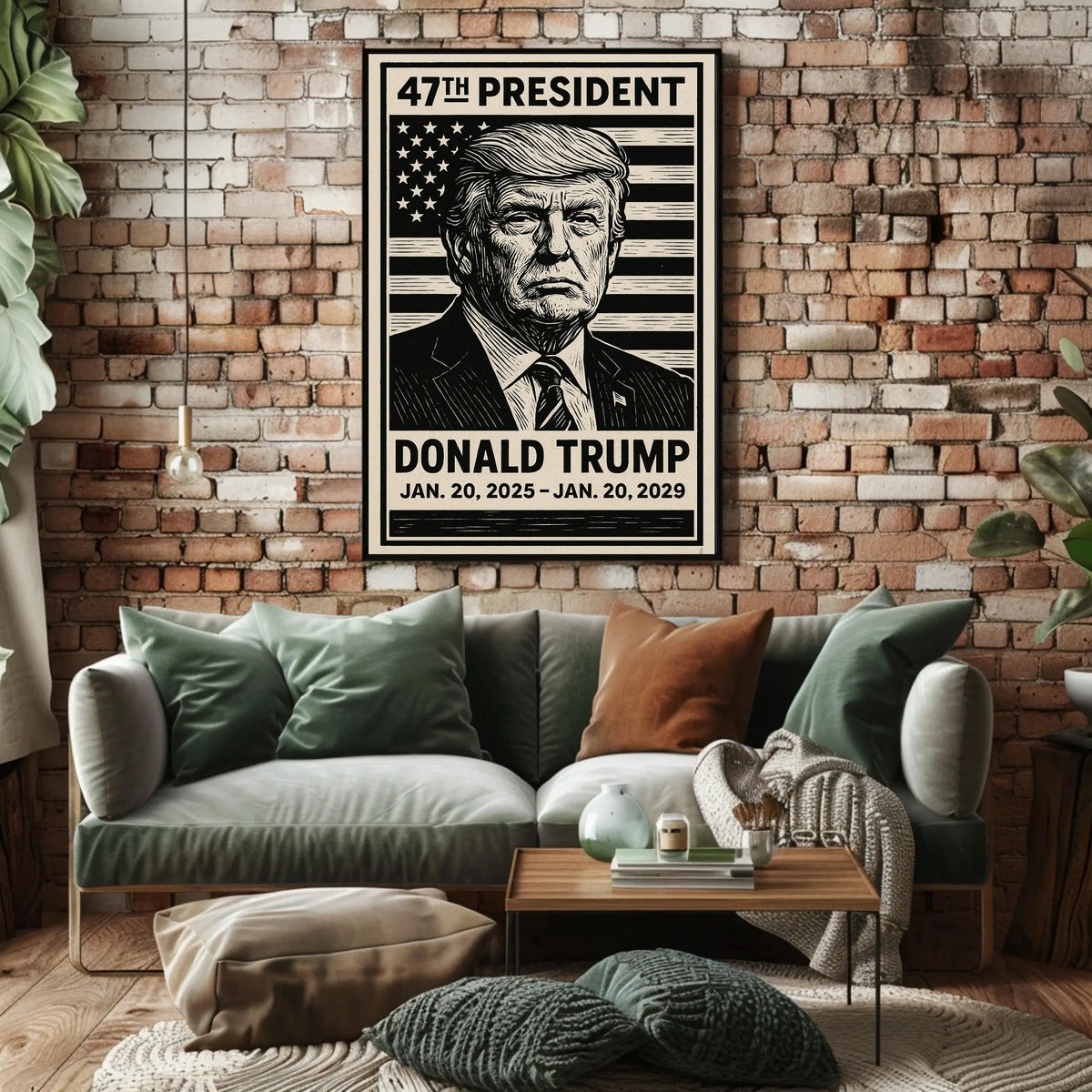 Donald Trump 47th President Poster