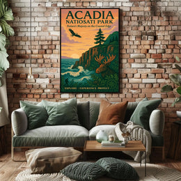 Acadia National Park Poster