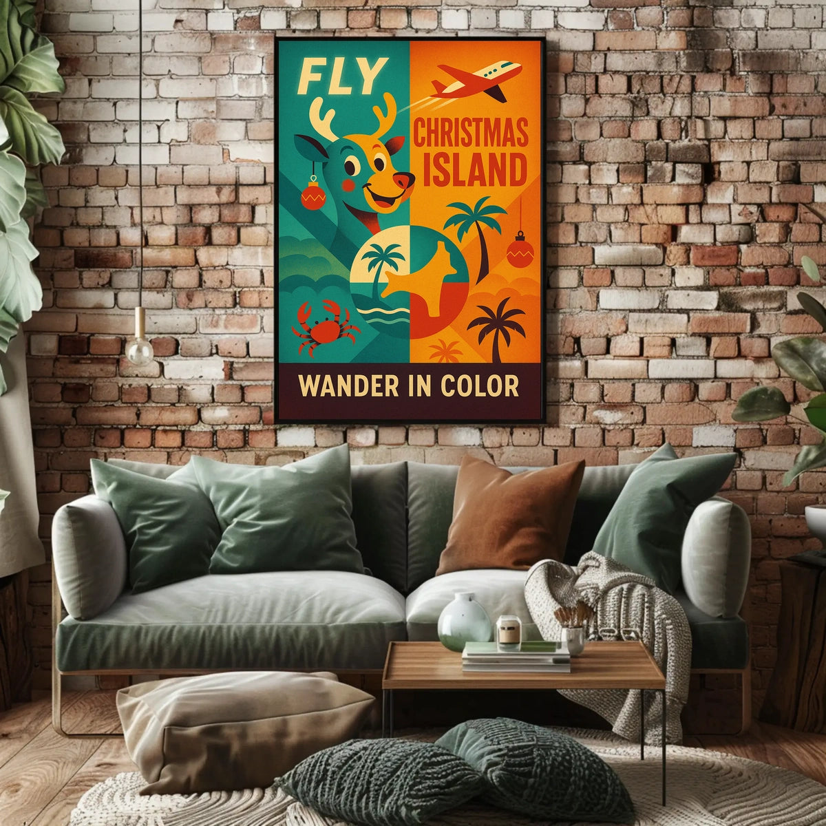 Fly to Christmas Island Poster