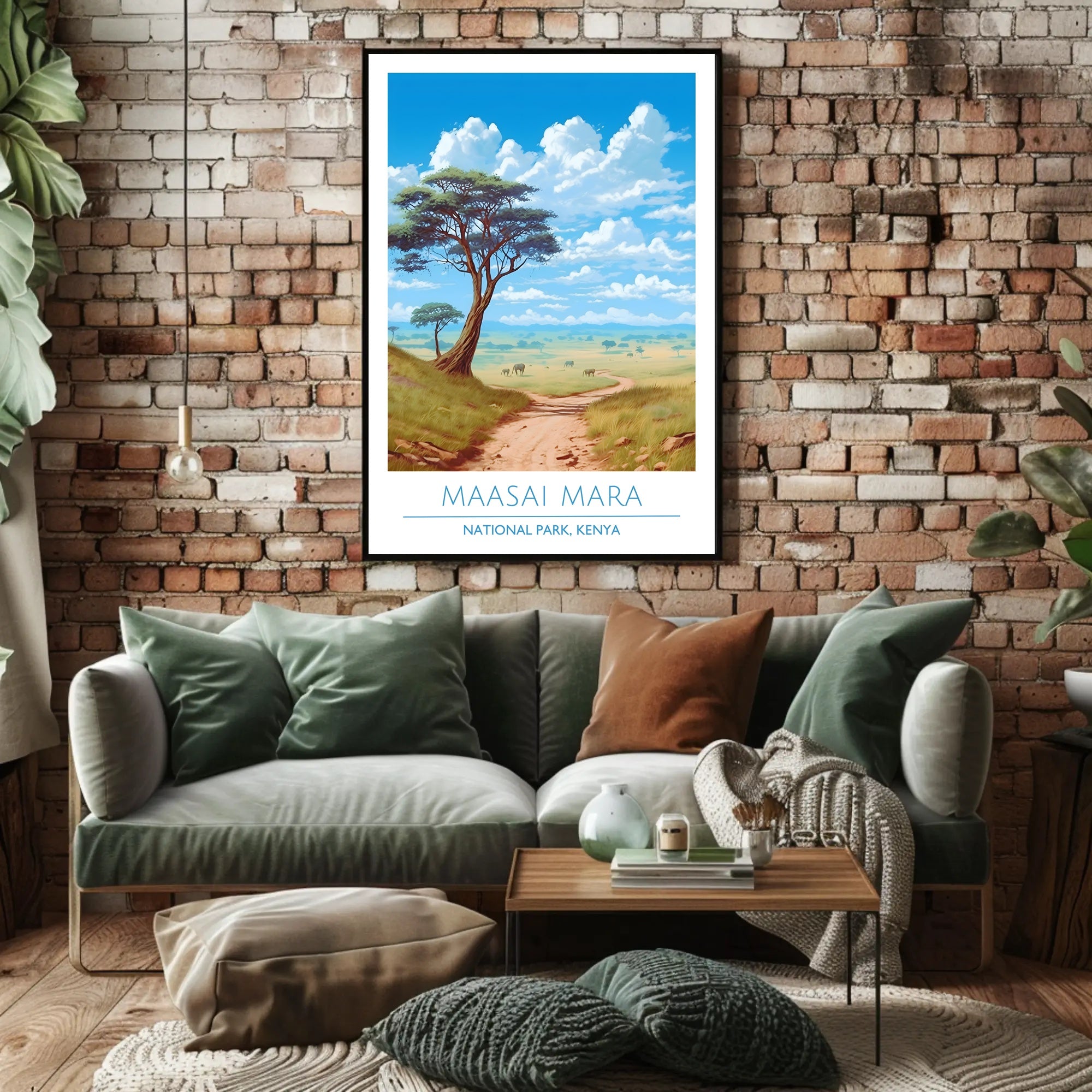 Maasai Mara National Park Poster