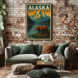 Majestic Alaska Poster