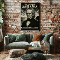 James K. Polk 11Th President Poster