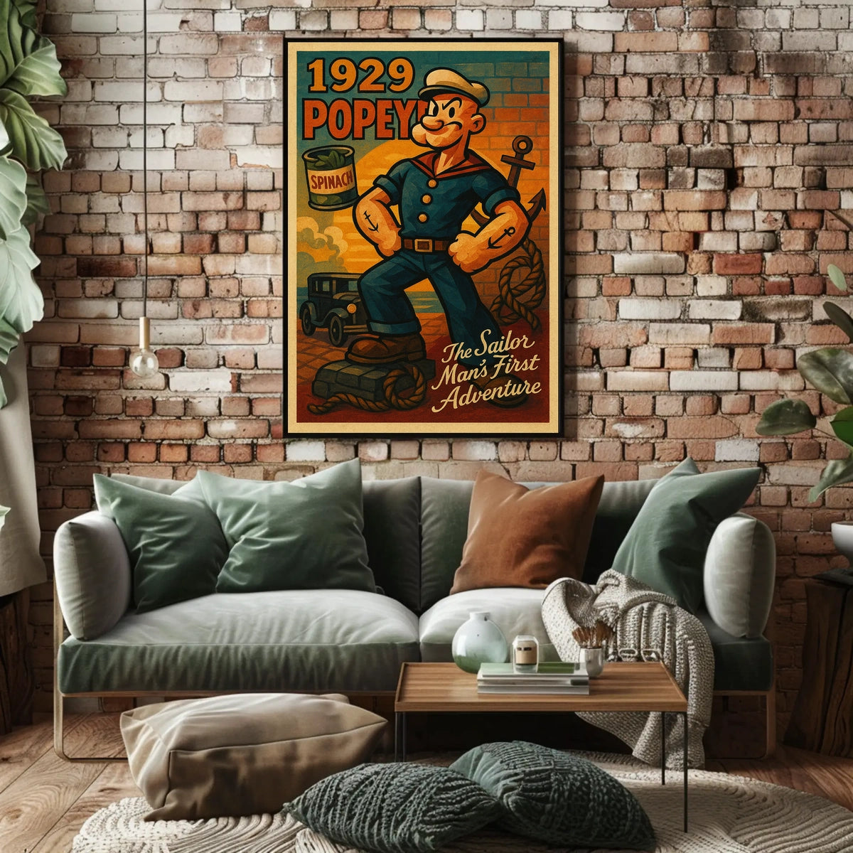 Popeye 1929 Art Poster POP-76