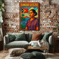 Timor-Leste A Vibrant Tribute Poster