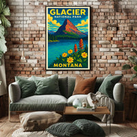 Glacier National Park Montana Poster