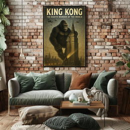 King Kong The Eighth Wonder of the World Poster PosterGoat