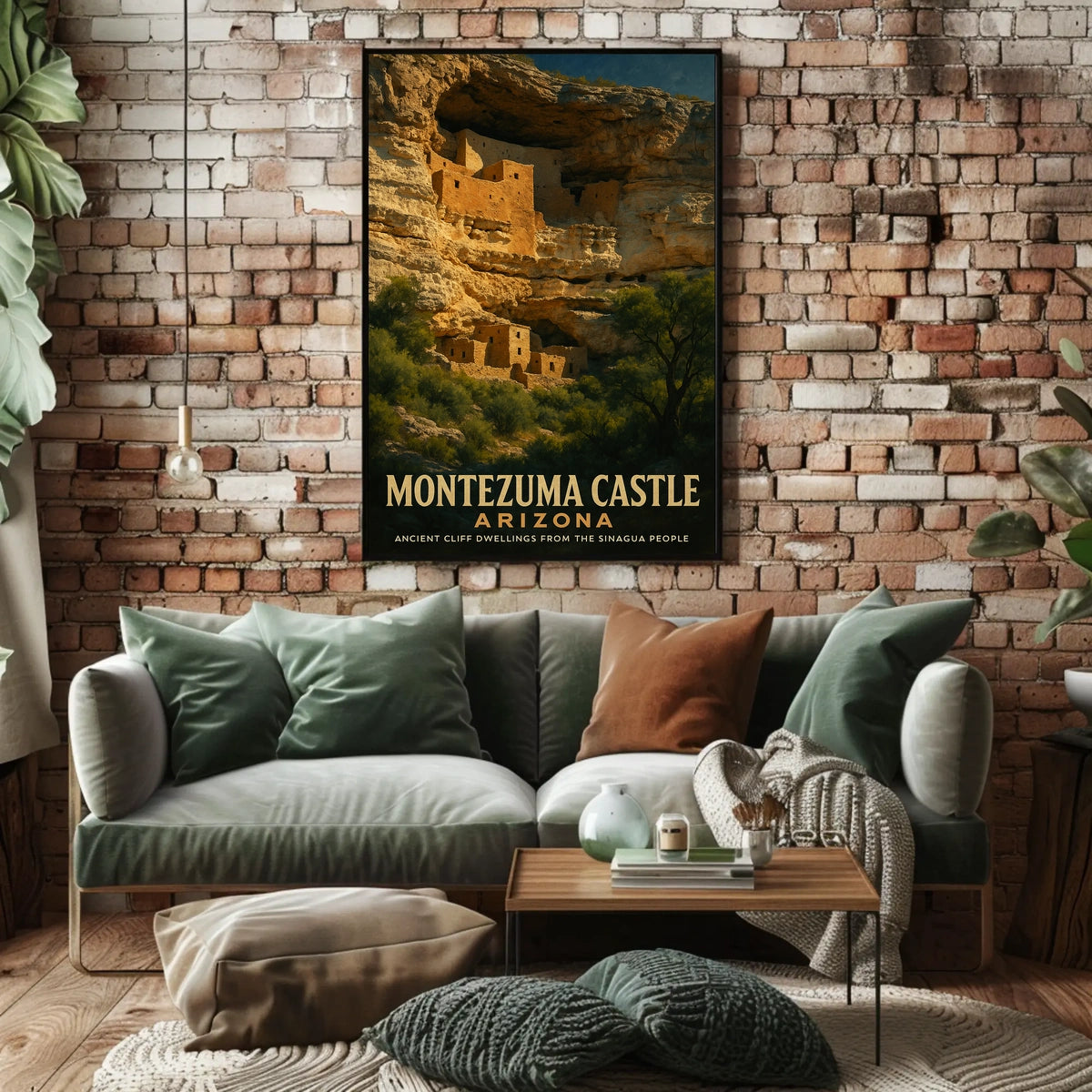 Montezuma Castle Ancient Cliff Poster