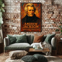 Andrew Jackson 7Th President Poster