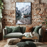 Serene Mountain Lake Poster