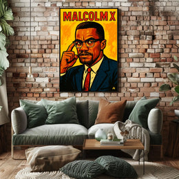 Malcolm X Poster
