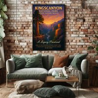 Kings Canyon National Park A Legacy Preserved Poster