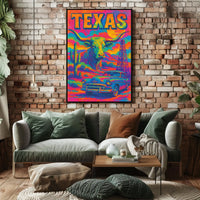 Texas Vibes Poster