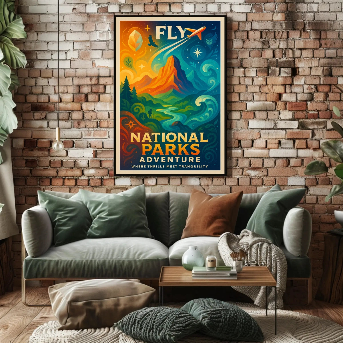National Parks Adventure Poster