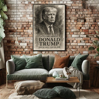 Donald Trump 47th President Poster