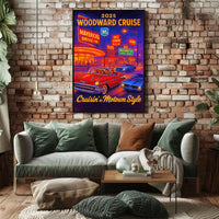 2025 Woodward Cruise Poster