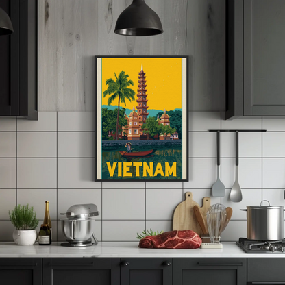 Vietnam Vintage Poster