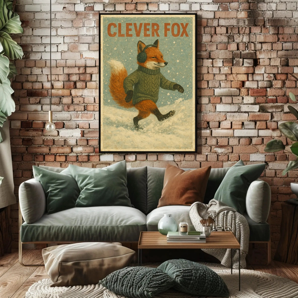 Fox Forest Poster