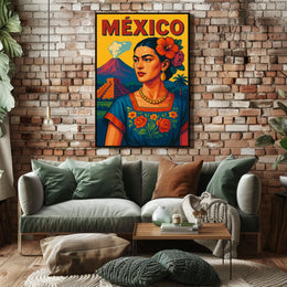 México Cultural Heritage Poster