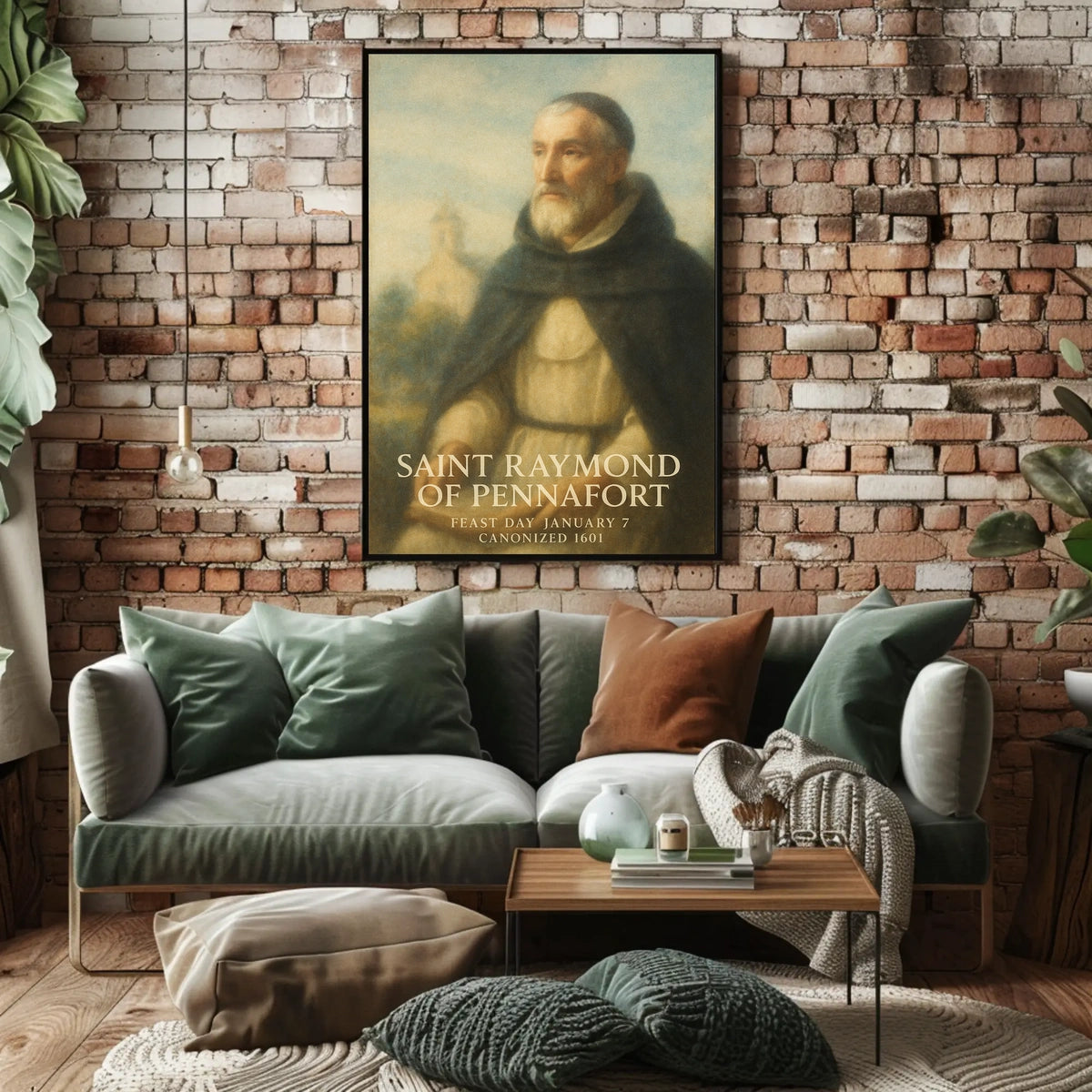 Saint Raymond Of Peñafort Poster